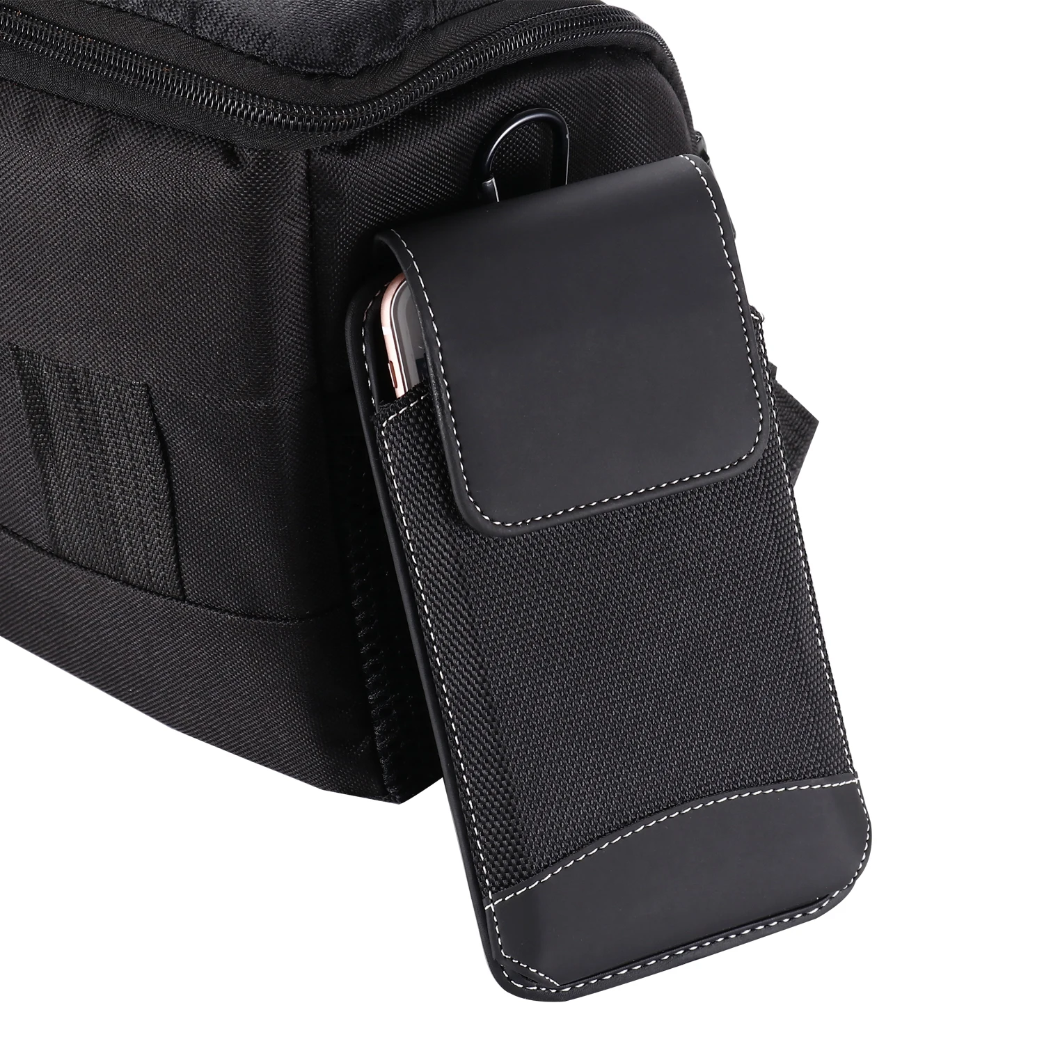 Universal Phone Pouch for iphone 12 Samsung Note 20 Ultra xiaomi POCO X3 moto LG Nokia oneplus enim Belt Clip Holster Waist Bag iphone 8 plus wallet case