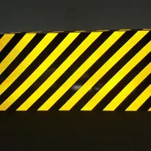 Предупреждение о столкновении на алюминиевой основе Отражающая пленка Пирс туннель вход микропризма светоотражающий инженерный материал