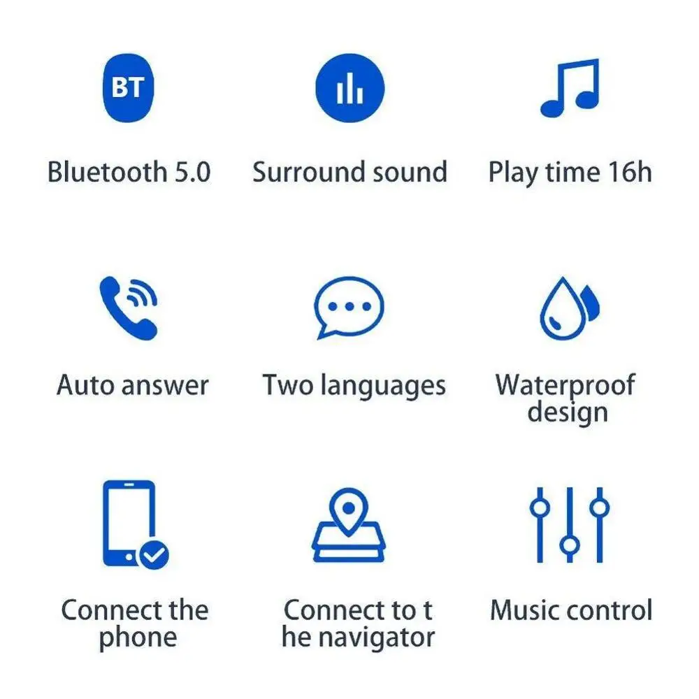 Bluetooth 5 0 Мото шлем гарнитура беспроводная стерео наушники мотоциклетный