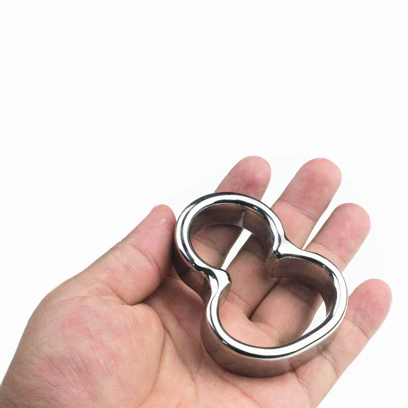 Scrotal Подвеска из нержавеющей стали 8 слов кольцо с корнем растягивающееся Testicular