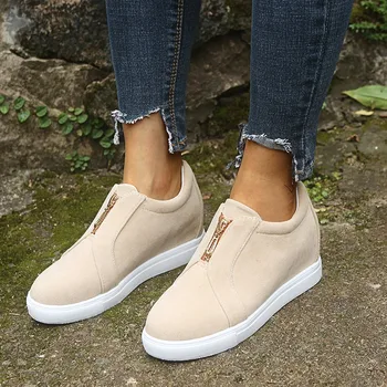 

High Quality Interior Heightening 2020 Popular Summer Sports Shoes Leisure Increased Internal Elevator Shoes Inside For Women
