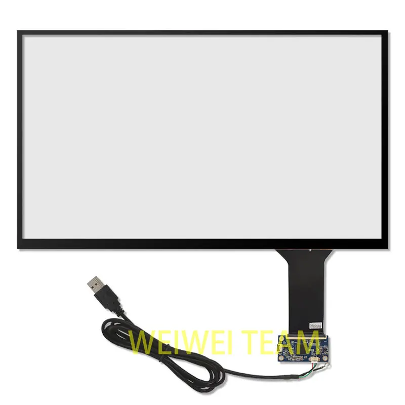 touch screen Wisecoco FHD 15,6 дюймов 1920X1080 ips ЖК-экран емкостный сенсорный экран Edp 30 pin HDMI драйвер платы тип-c наушники NV156FHM-N42 - Цвет: touch screen