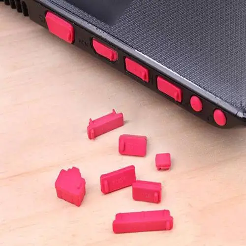Набор силиконовых противопылевых заглушек Крышка Пробка для ноутбука Пылезащитная заглушка для USB компьютерные аксессуары