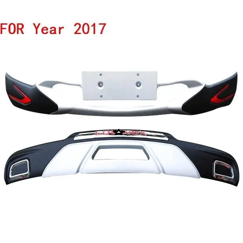 Автомолдинги, аксессуары, модифицированный Стайлинг, Automovil, передняя губа, тюнинг, задний диффузор, автомобильные бамперы 17 18 для Chevrolet Equinox