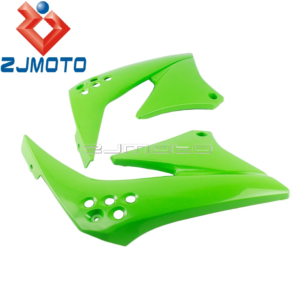 Байк Зеленый Пластиковый обтекатель комплект для Kawasaki KLX150 KLX150S 2009-2012 маска на фару масляный бак заднее сиденье боковая крышка крыло
