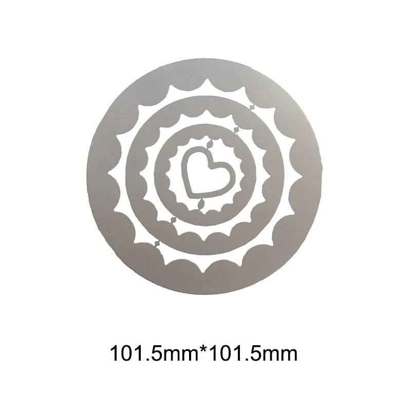 3 вида кружевных прямоугольных квадратных круглых рамок для резки металла набор штампов для скрапбукинга DIY Фотоальбом для изготовления декоративных открыток - Цвет: CK0002