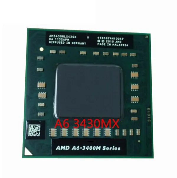 Бесплатная доставка процессор AMD A6 3430MX 3430mx AM3430HLX43GX APU с графическим процессором