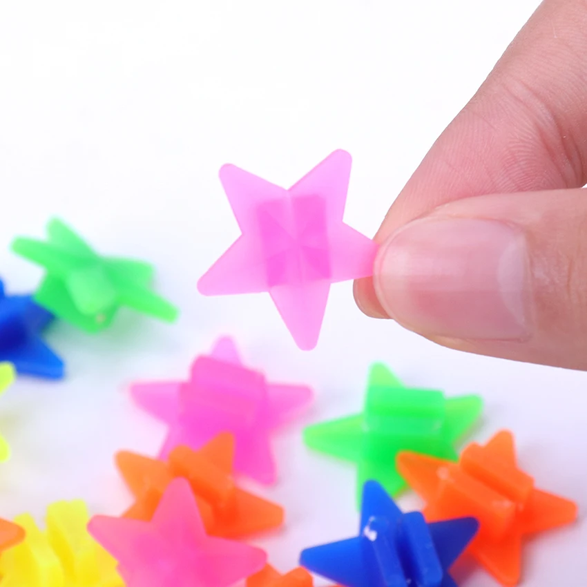 Lawdiey Lot De 180 Perles Lumineuses En Plastique Pour Rayons De Roue De Vélo (couleurs Et Formes Assorties