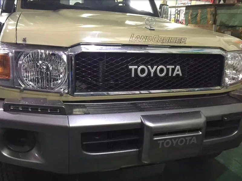 2 шт. светодиодный светильник переднего бампера для Toyota Land Cruiser 76 LC70 LC71 LC76 LC77 LC79 аксессуары