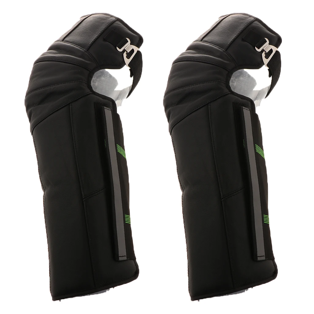 Anti-cold Warm Knee Pads Motorcycle Riding Brace Leg Sleeves Guards Hook &amp Loop Protector Windproof in Winter Long | Автомобили и