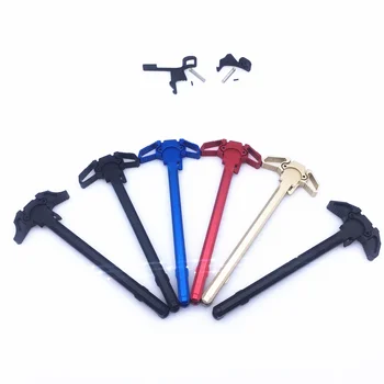 

1 Set Hunting .223/5.56 Steel Ambidextrous Over Sized Tactical Latch For Rifle Charging Handle Black Hunting Gun Accessories