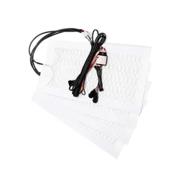 

2020 New 4 Pads Universal Carbon Fiber Heated Seat Heater 12V Pads 5/6 Level Switch