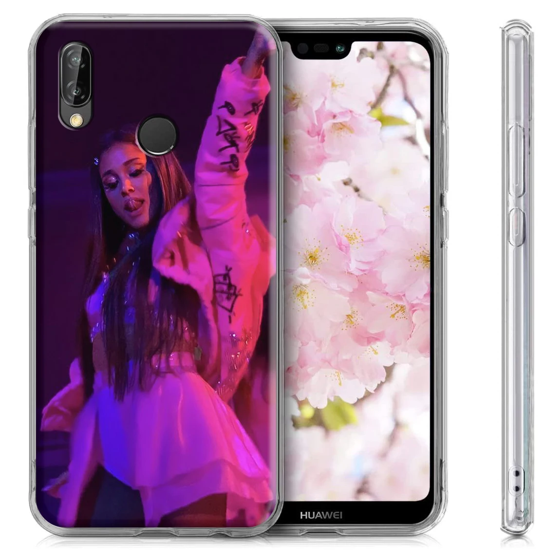 Силиконовый чехол Call Me Angel Ariana Grande для Huawei Y6 Y7 Y9 Prime 2019 2018|Бамперы| |