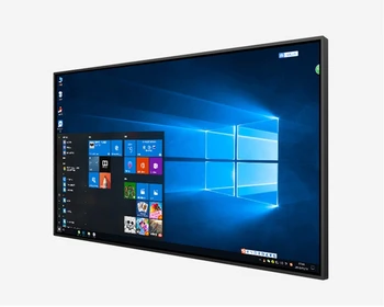 

42 43 Inch IR Infrared Multi Touch Screen Monitor 43'' Interactive Kiosk Display For Meeting Advertising