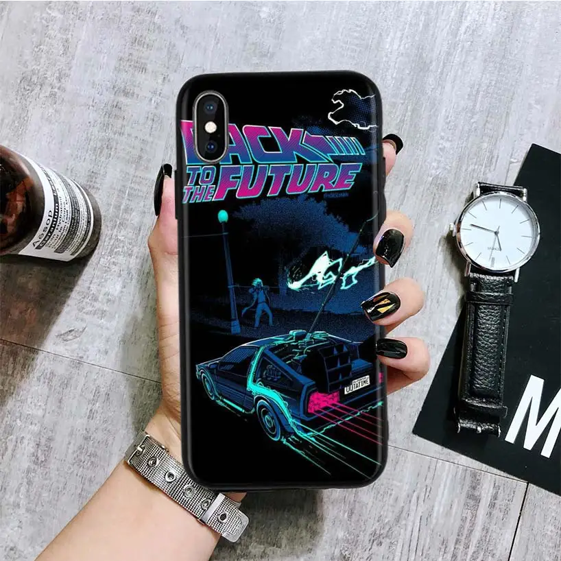 Черный чехол-накладка для Apple IPhone 11 Pro XS MAX XR 7 8 6 6S Plus X 10 Ten 5 5S SE Coque Shell - Цвет: BA213-6