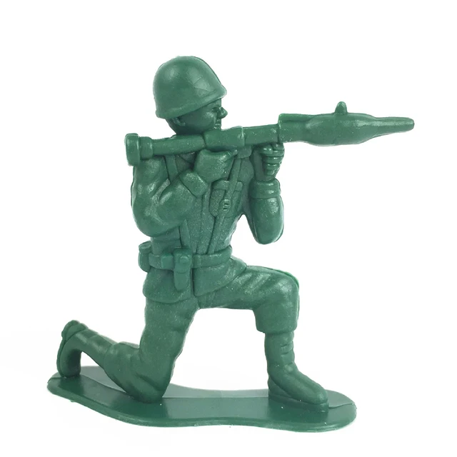6Pcs Mini Simulation Military Army Soldiers Action Figures Model Kids Toy Gift 4