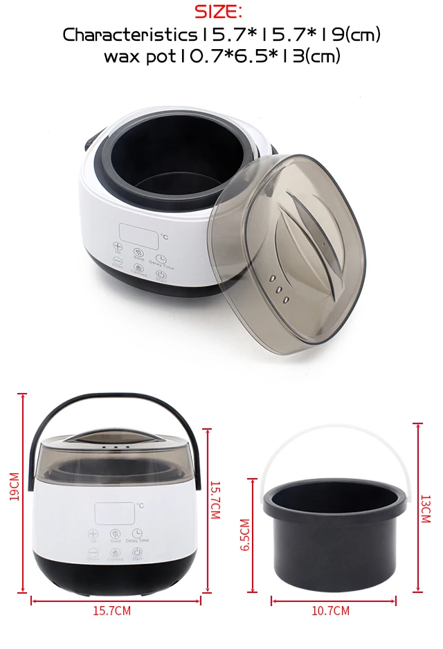 High Quality Touch Control Wax Warmer Depilatory Digital Wax Heater