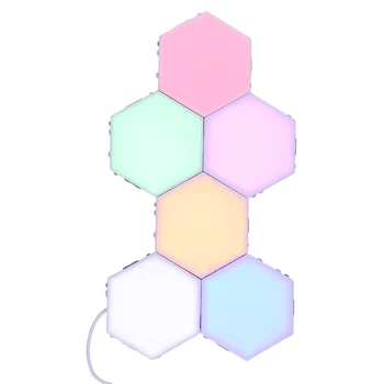 

Quantum Lamp Led Modular Touch Sensitive Lighting Hexagonal Lamps Night Light Magnetic Creative Decoration Wall Lampara