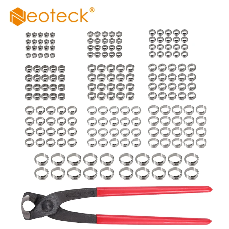 Набор инструментов для обжима шлангов Neoteck из нержавеющей стали 200 304 шт |