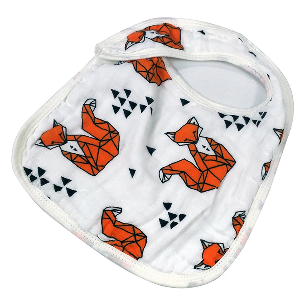 

Baby Gauze Saliva Towel Muslin Cotton Bibs Burp Cloth Three Layers Infant Feeding Scarf Handchief Newborn Bebes Bandana Z105
