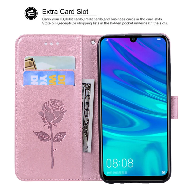 Кожаный чехол-книжка с бумажником чехол для huawei Honor 20i 10i 20 10 9 Lite 8X 8C 8A 8S P20 Pro P Smart Z плюс Y5 Y6 Y7 Y9 Prime чехол
