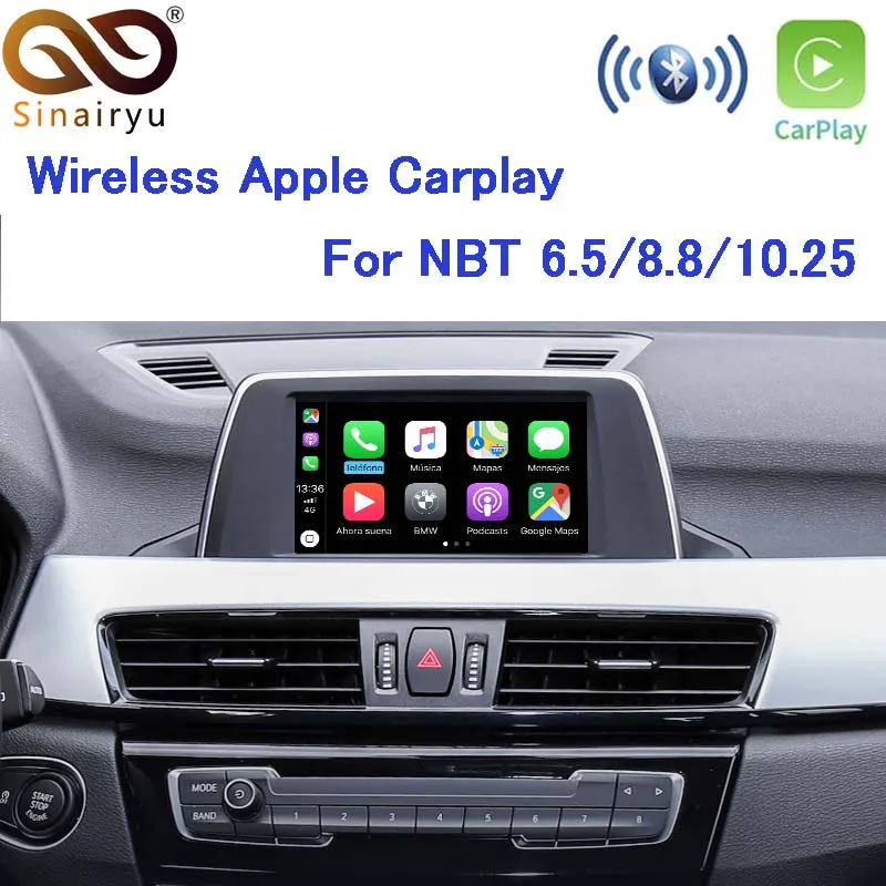 

Wireless CarPlay/Android Interface Module for BMW NBT System With Reversing Camera Carplay Mirroring