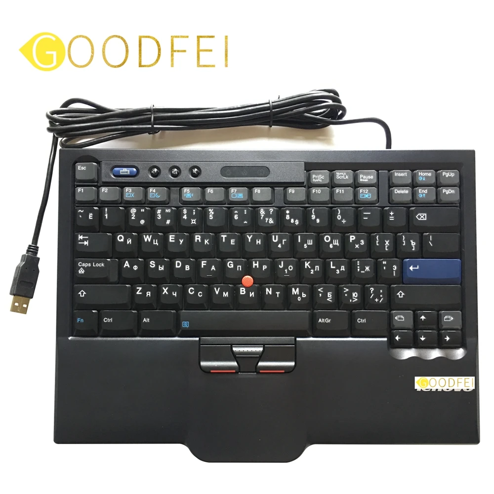 Оригинальная оригинальная USB-клавиатура для Lenovo ThinkPad 8845 SK8845 определяющая точку