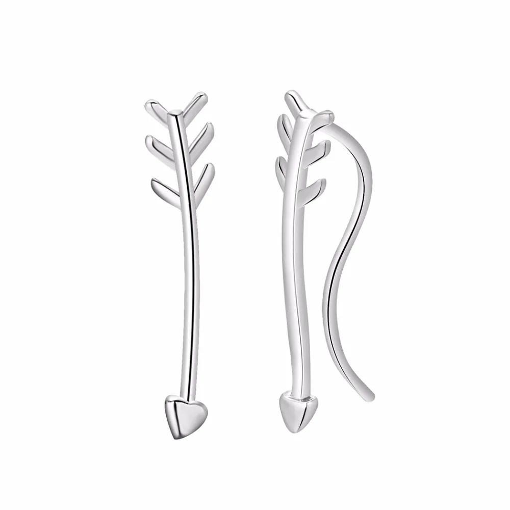 Прямая серебряные геометрические изогнутые s-образные волнистые серьги индивидуальность дикие простые серьги-гвоздики женские оптом
