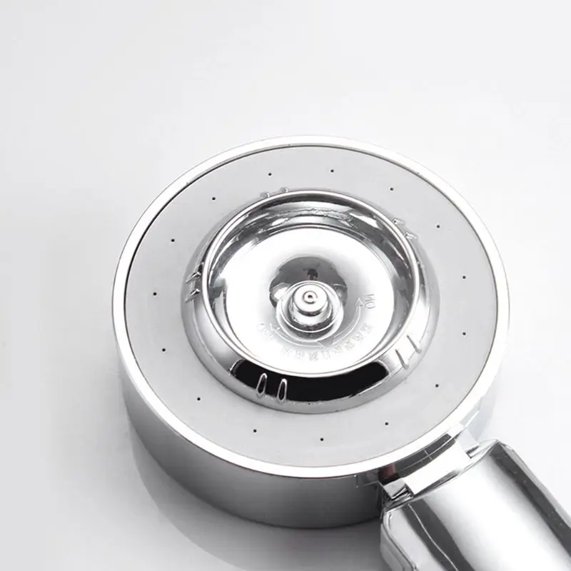 Две стороны душевая головка ABS вода сильный Boost двухсторонняя душевая головка спа может поставить гель для душа бустер душевая головка
