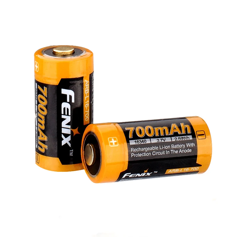 Fenix ARB-L16-700 3,6 V 16340 700mAh литий-ионная аккумуляторная батарея