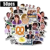 50pcs/set Friends OFFICE TV SHOW Waterproof Fun Sticker Toy Luggage Sticker Motorcycle and Luggage Notebook DIY Sticker F3 ► Photo 3/6