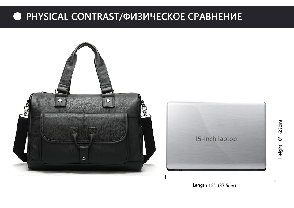 Мужские портфели, мужские кожаные сумки, портфель из натуральной кожи, мужская деловая сумка, сумка для ноутбука, портфель для мужчин aktówka MEC 8666