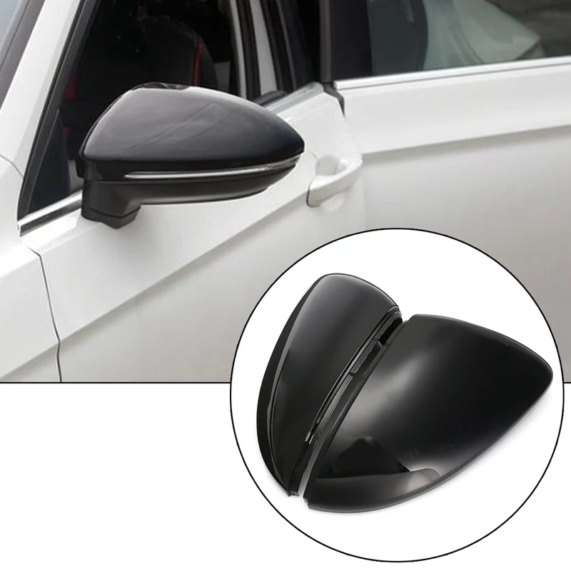 2 шт. автомобиля левое и правое зеркало заднего вида Корпус Крышка для Volkswagen Golf 7