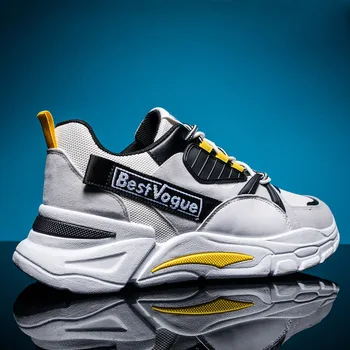 

2020 New Sneakers Men Shoes Internet Celebrity Youth Sports Shoes Fashion Travel Trendy Running Shoes Zapatos De Hombre