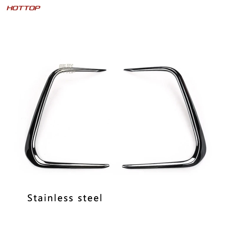 Передняя противотуманная фара для Toyota Corolla - Цвет: steel black 2pcs
