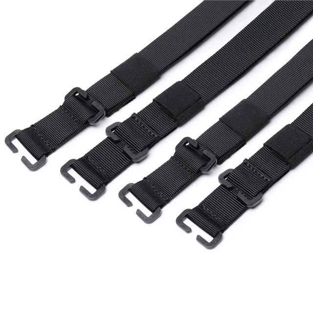 2-Pack 1inch Heavy Duty Utility Nylon Strap with Buckle Molle Backpack  Accessory