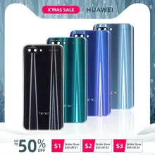 Стеклянный корпус для huawei honor 10 крышка батареи с объективом камеры для honor 10 задняя крышка Запасные части