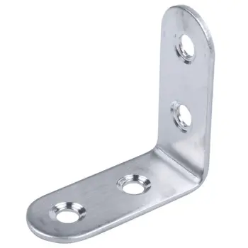 

L Shaped 40x40x17mm Corner Brace 90 Degree Angle Brackets 12 Pcs