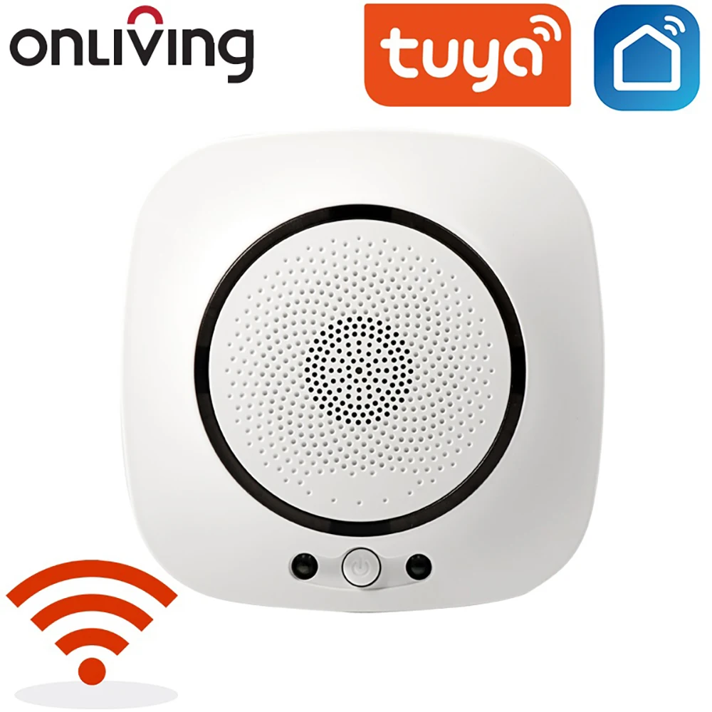 Умный датчик угарного газа Tuya домашняя система безопасности с Wi-Fi и