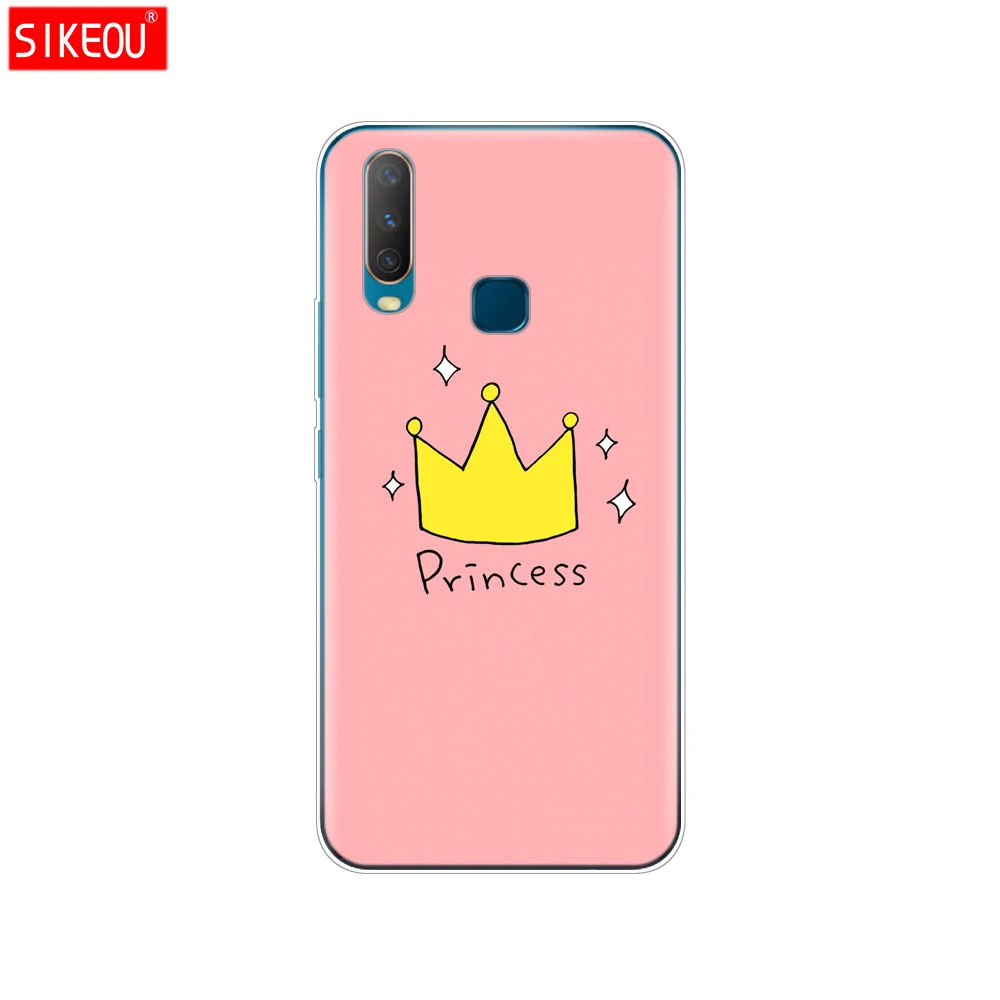 Силиконовый чехол 6 35 дюйма для Vivo Y11 2019 мягкий из ТПУ телефона Y17 Y15 Y12 Y3 VivoY17 Y 17 15 12 3
