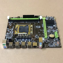 Carte mère X79 double canal 8 go pour ordinateur de bureau Intel, prise en charge de la mémoire DDR3 ECC E5 2430 CPU, haute qualité