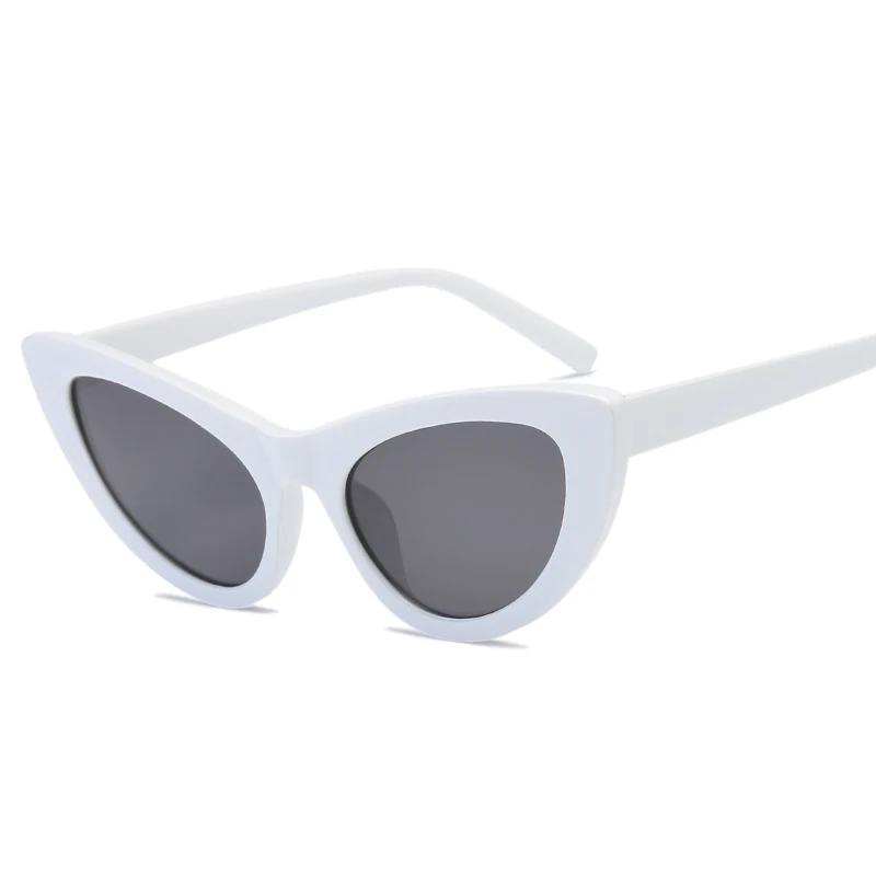 Кошачий глаз черные сексуальные трендовые женские солнцезащитные очки модные классические очки для взрослых