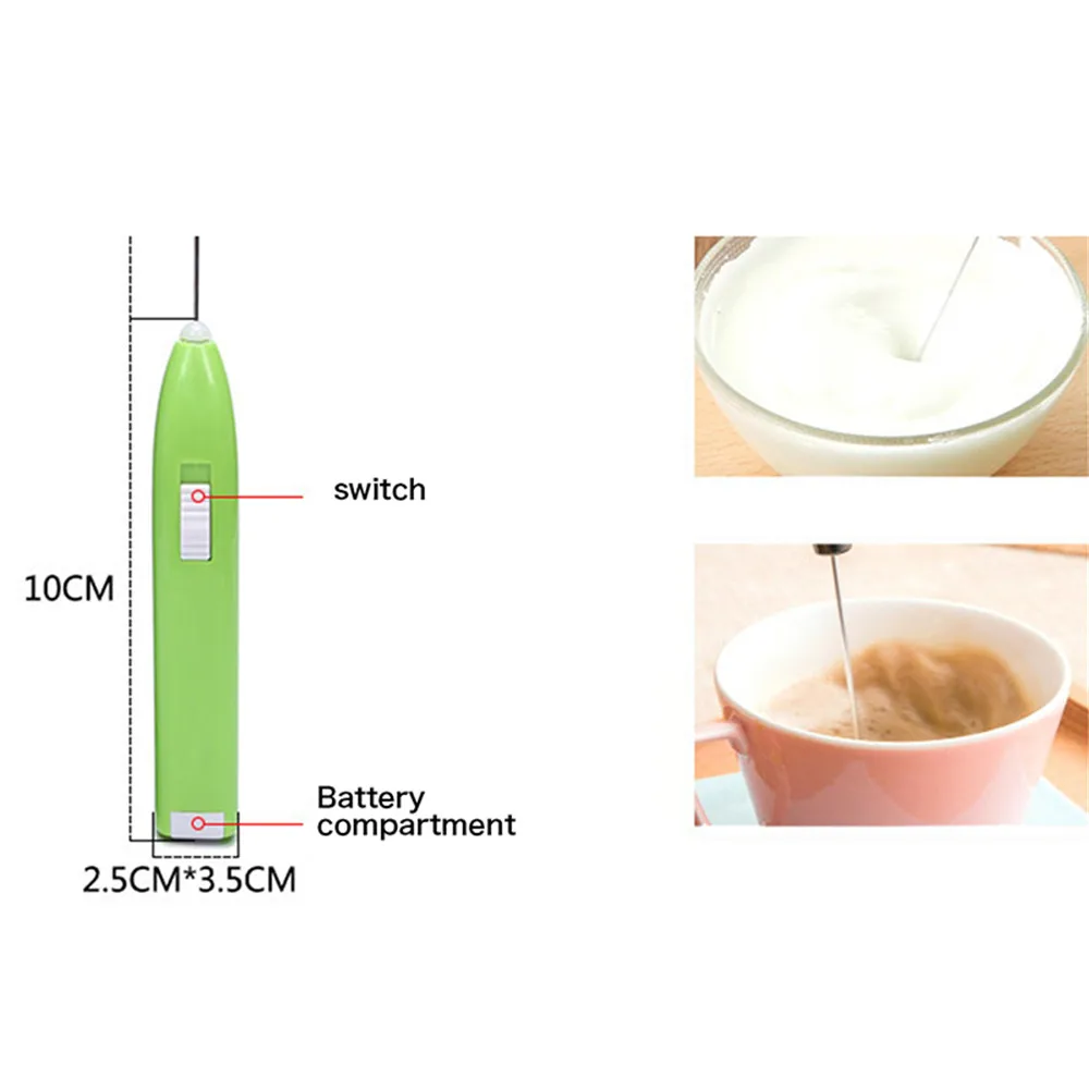 Новинка, Электрический мини-вспениватель молока для кофе, пеновзбиватель, миксер, инструменты для приготовления пищи, инструмент для выпечки кондитерских яиц