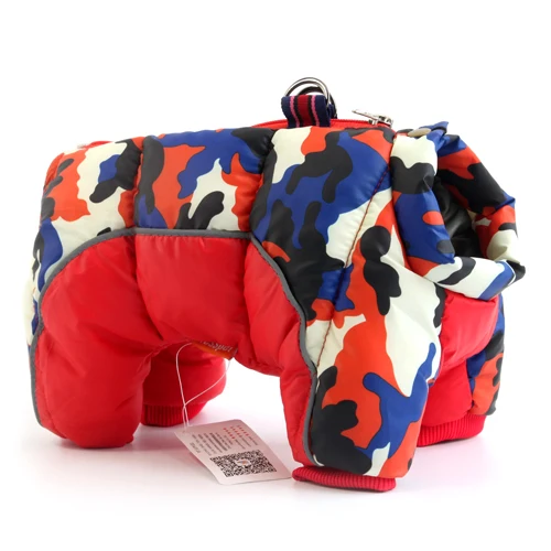 thumbnail image 1 of Ropa de invierno para perros pequeños, ropa cálida y reflectante para cachorros, disfraz de bulldog francés, abrigo mediano para chihuahua, chaqueta para perros, 1 of 5