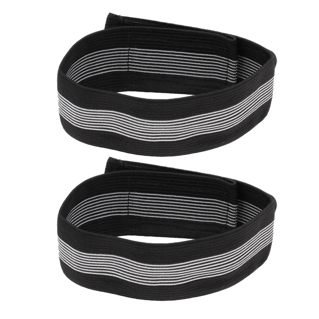 2X Bicycle Reflective Ankle Leg Bind Trousers Pant Band Clips Strap CB 