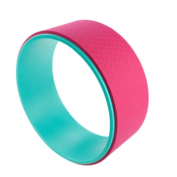 

yoga professional Pilates wheel shape waist bodybuilding ABS exercise in the gym yoga abdominal wheel back training apparatus