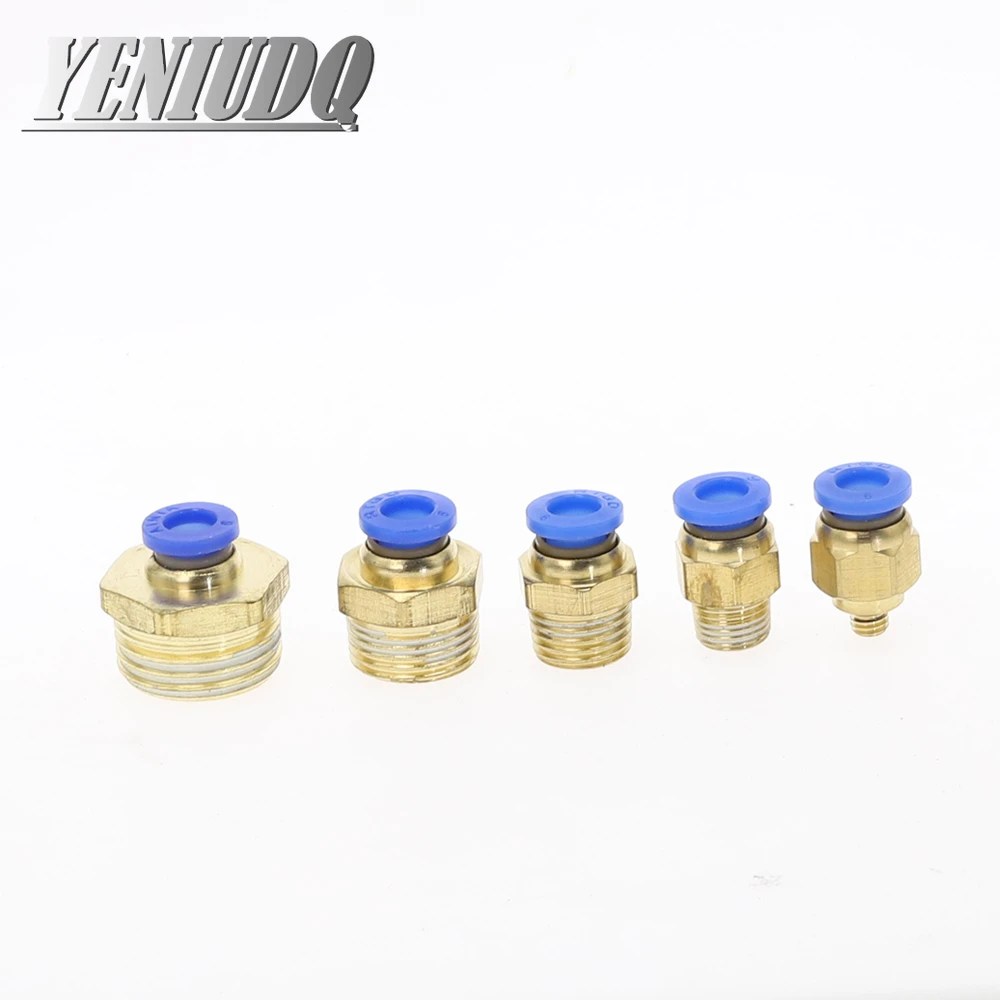 PC &quotпрямой нажимной фитинг пневматический толчок для подключения воздуха 4 12 мм