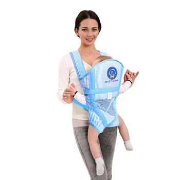 

Infant Kid Baby Carrier Hipseat Sling Front Facing Kangaroo Baby Wrap Carrier for Baby Travel n