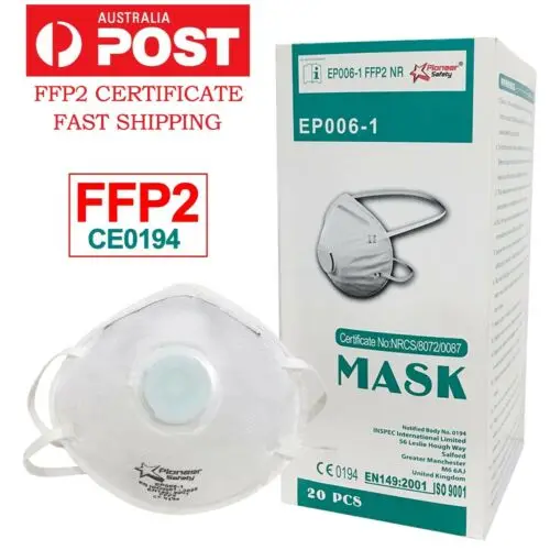 

5Pcs FFP2 Mask Air Valve KN95 N95 KF94 Mouth Face Gas Maska Conora Masks against Virus Shipped From Australia directly