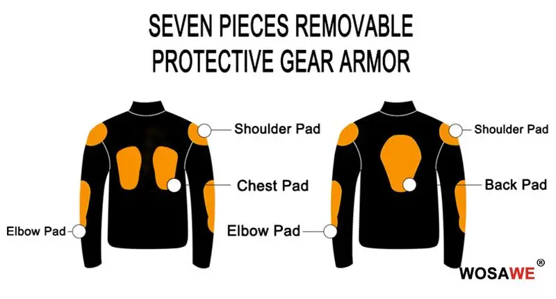 GHOST RACING мотоциклетная куртка мотокросса Armour из искусственной кожи Oxford внедорожная куртка защитная Экипировка съемные прокладки